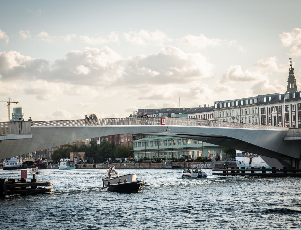 Copenhagen waterfront buildings